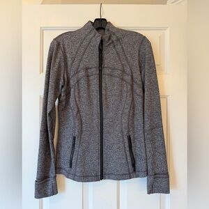 Lululemon Women’s Gray Full-Zip Performance Jacket